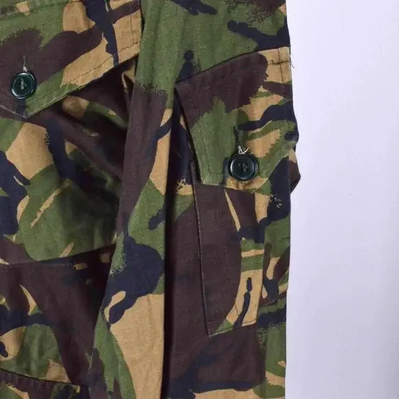 British Army Camo Military Woodland DPM Smock Jacket 170/96 M Short Temperate - Picture 9 of 14
